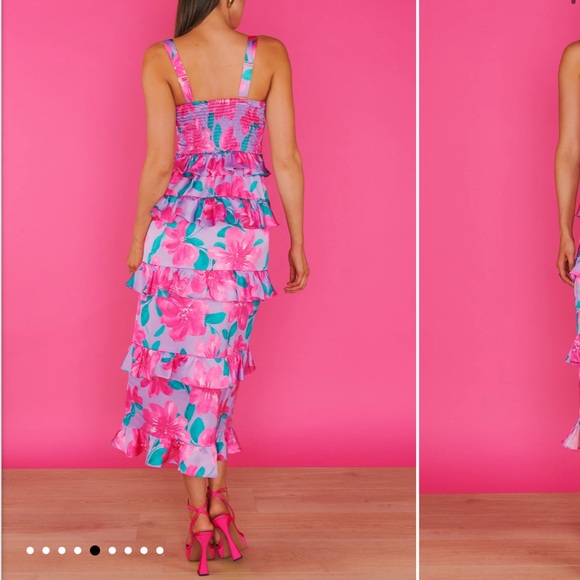 NEW Show me your MuMu Monique Midi Dress - Picture 3 of 4